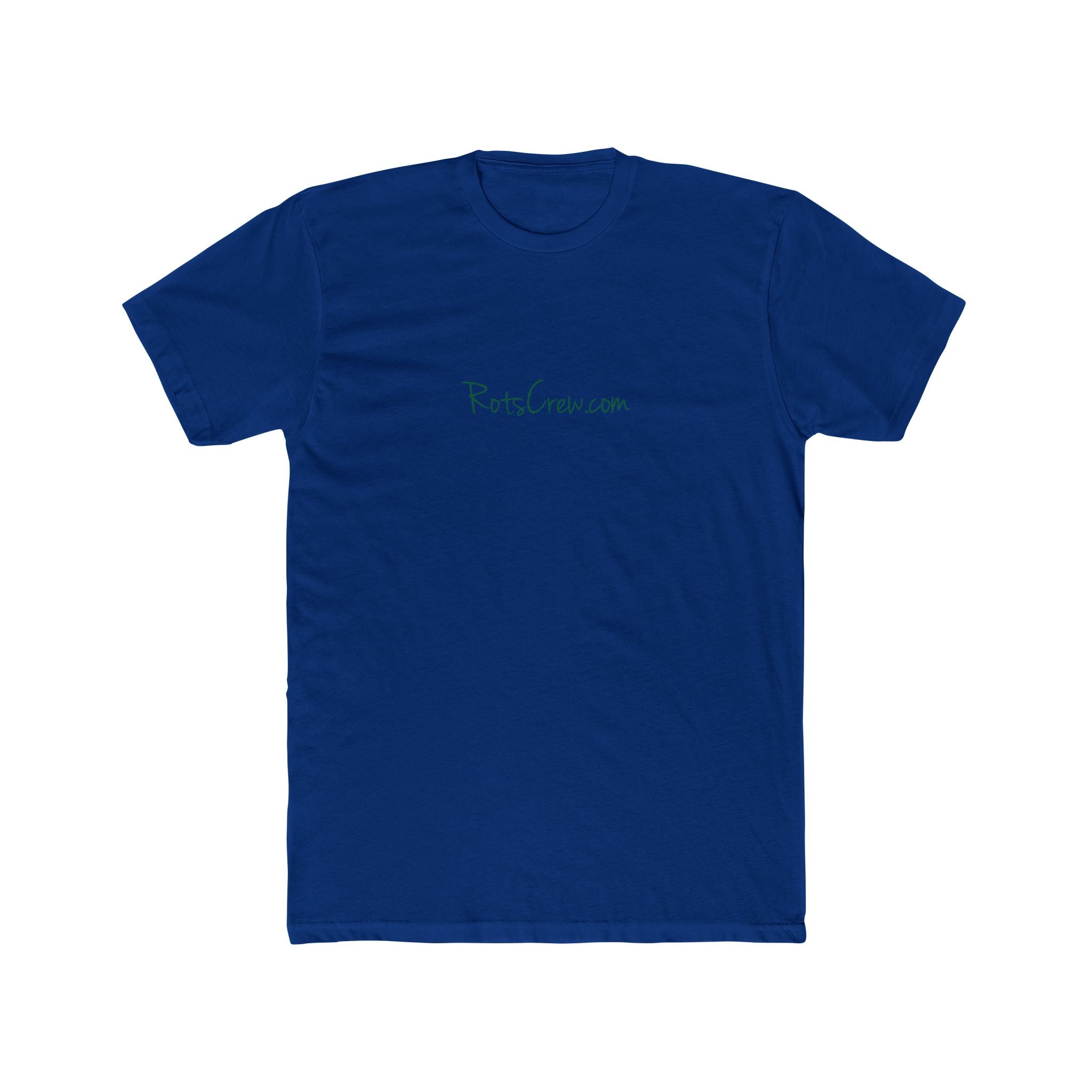 Rots Crew Green Logo Men's Cotton Crew Tee
