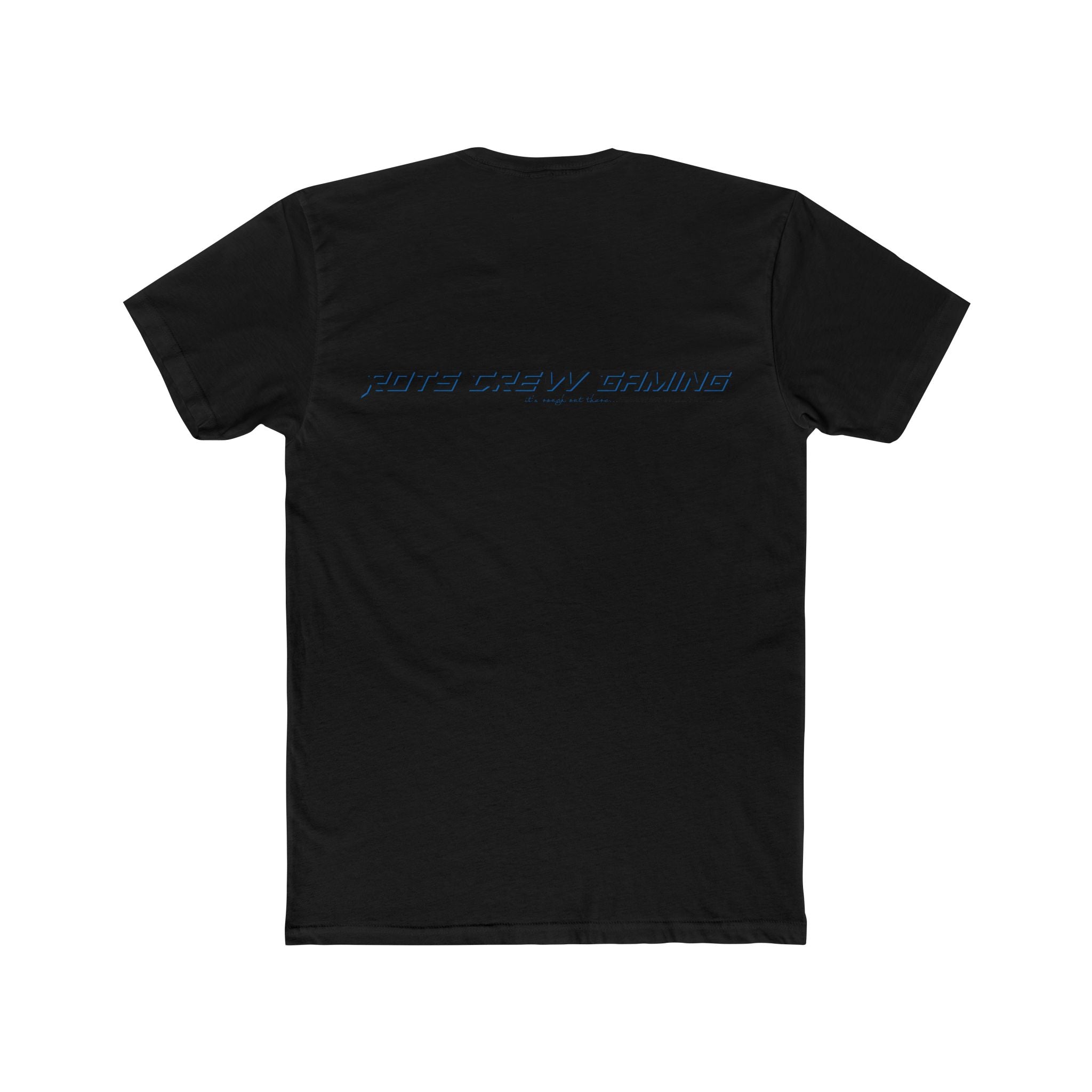 Rots Crew Blue Logo Men's Cotton Crew Tee