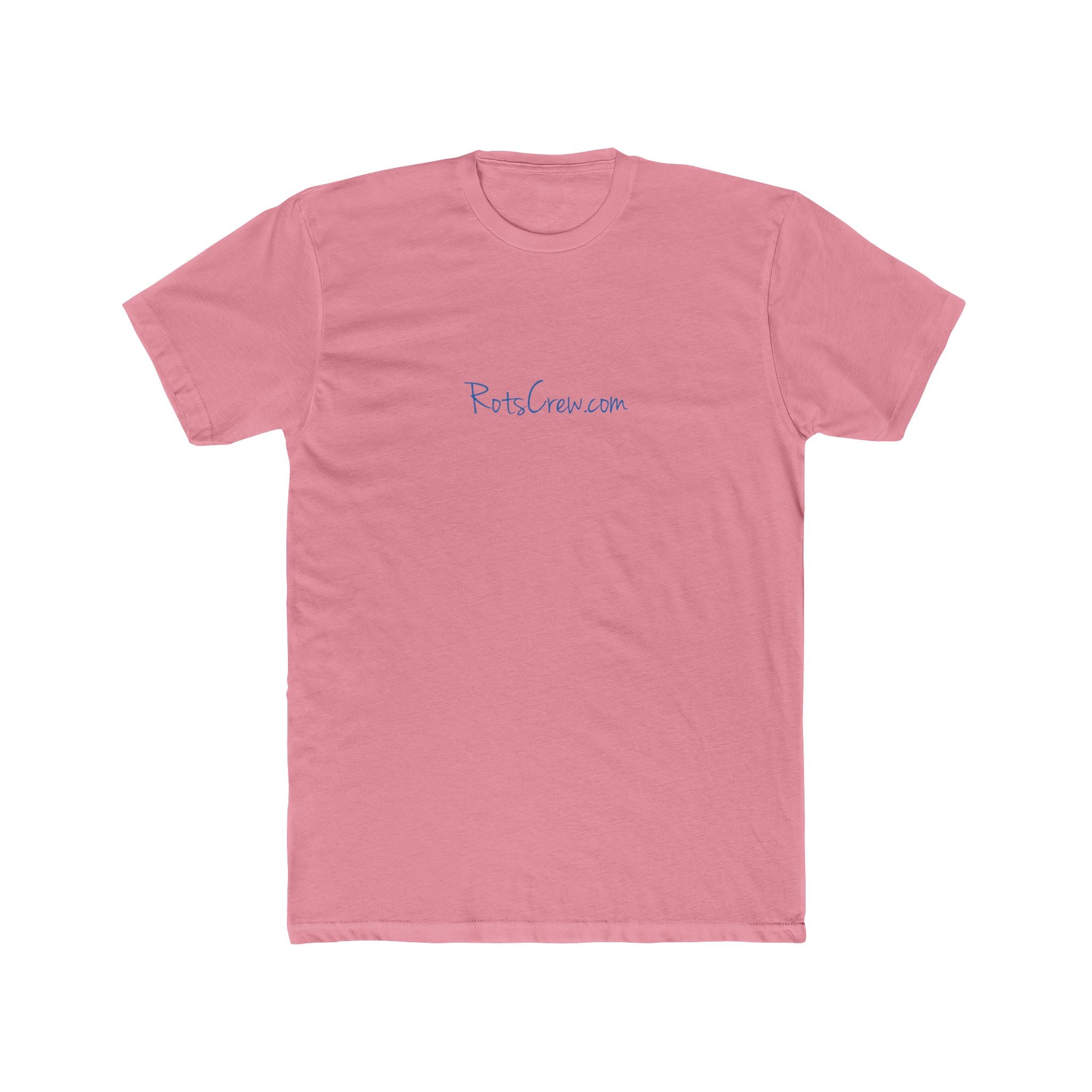 Rots Crew Blue Logo Men's Cotton Crew Tee