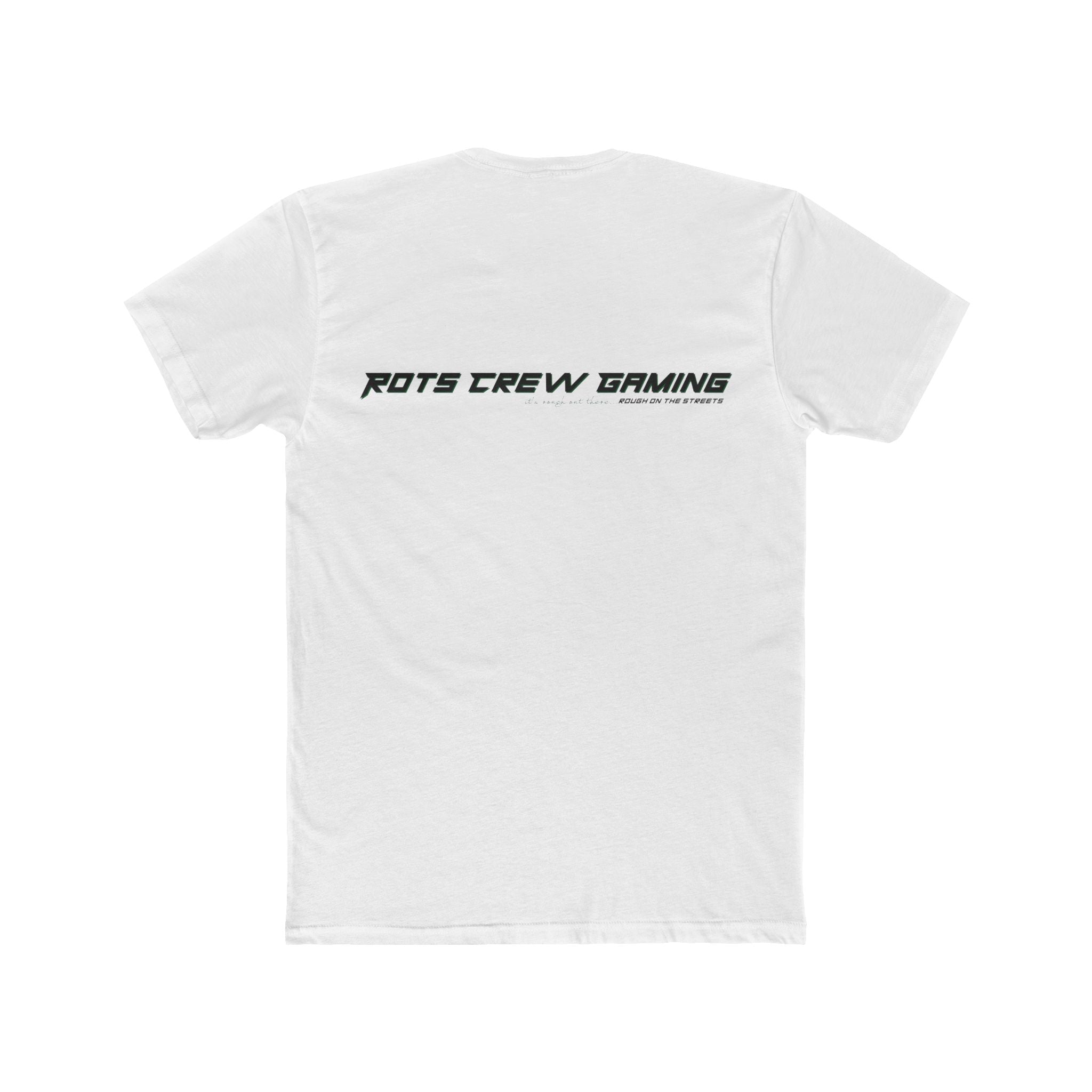 Rots Crew Green Logo Men's Cotton Crew Tee