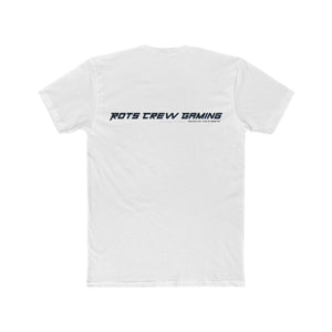 Rots Crew Blue Logo Men's Cotton Crew Tee