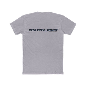 Rots Crew Blue Logo Men's Cotton Crew Tee