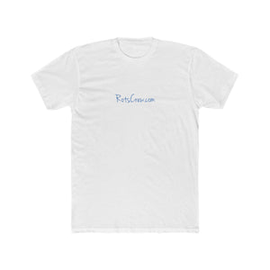Rots Crew Blue Logo Men's Cotton Crew Tee