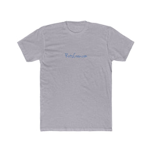 Rots Crew Blue Logo Men's Cotton Crew Tee