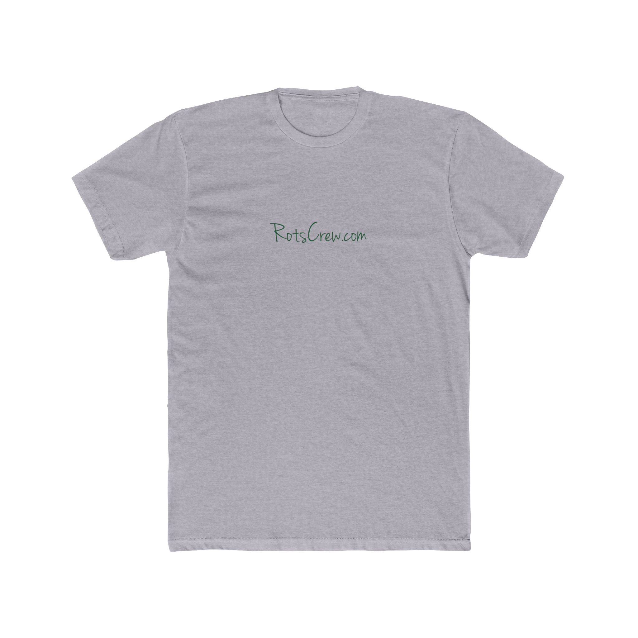 Rots Crew Green Logo Men's Cotton Crew Tee