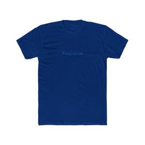 Rots Crew Blue Logo Men's Cotton Crew Tee