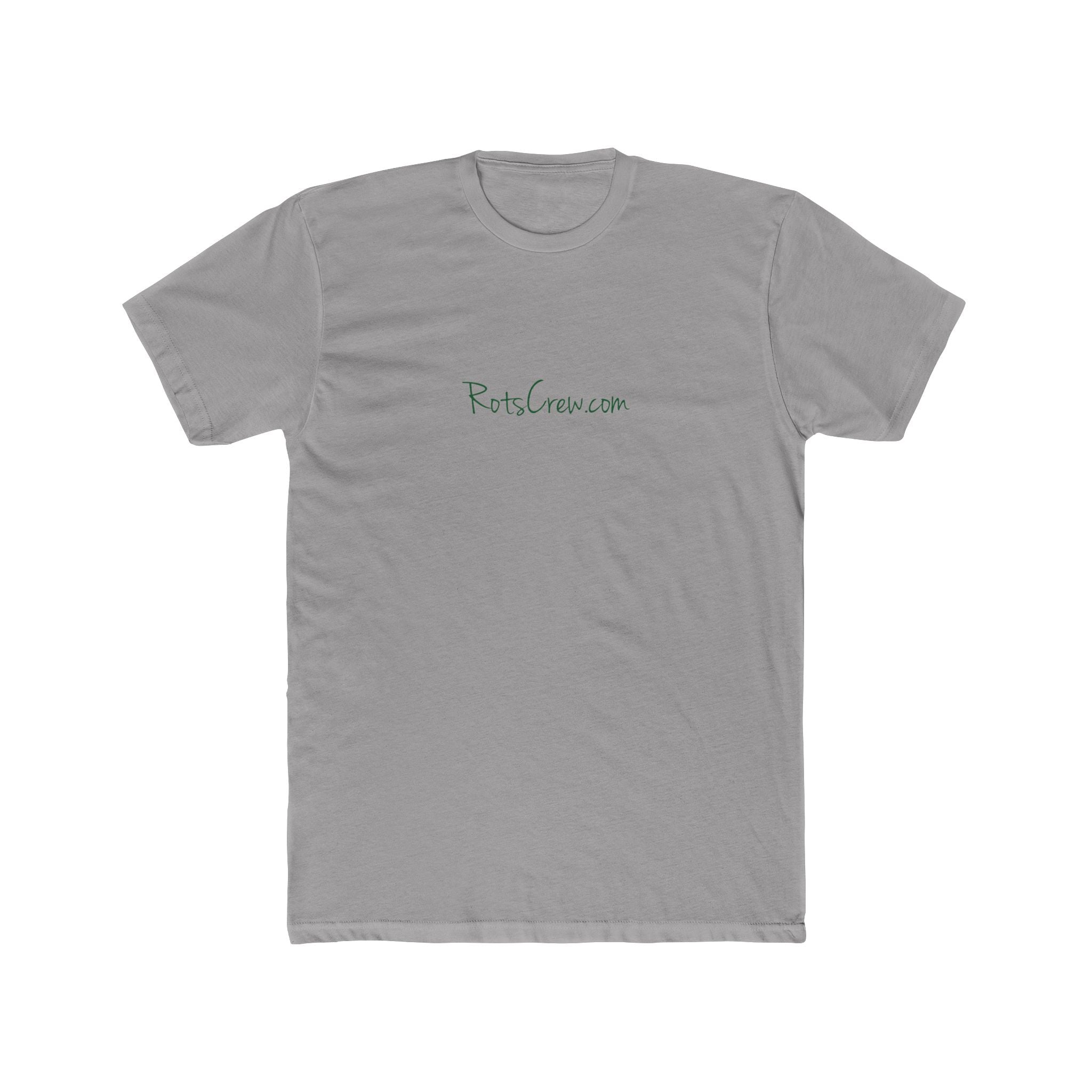 Rots Crew Green Logo Men's Cotton Crew Tee