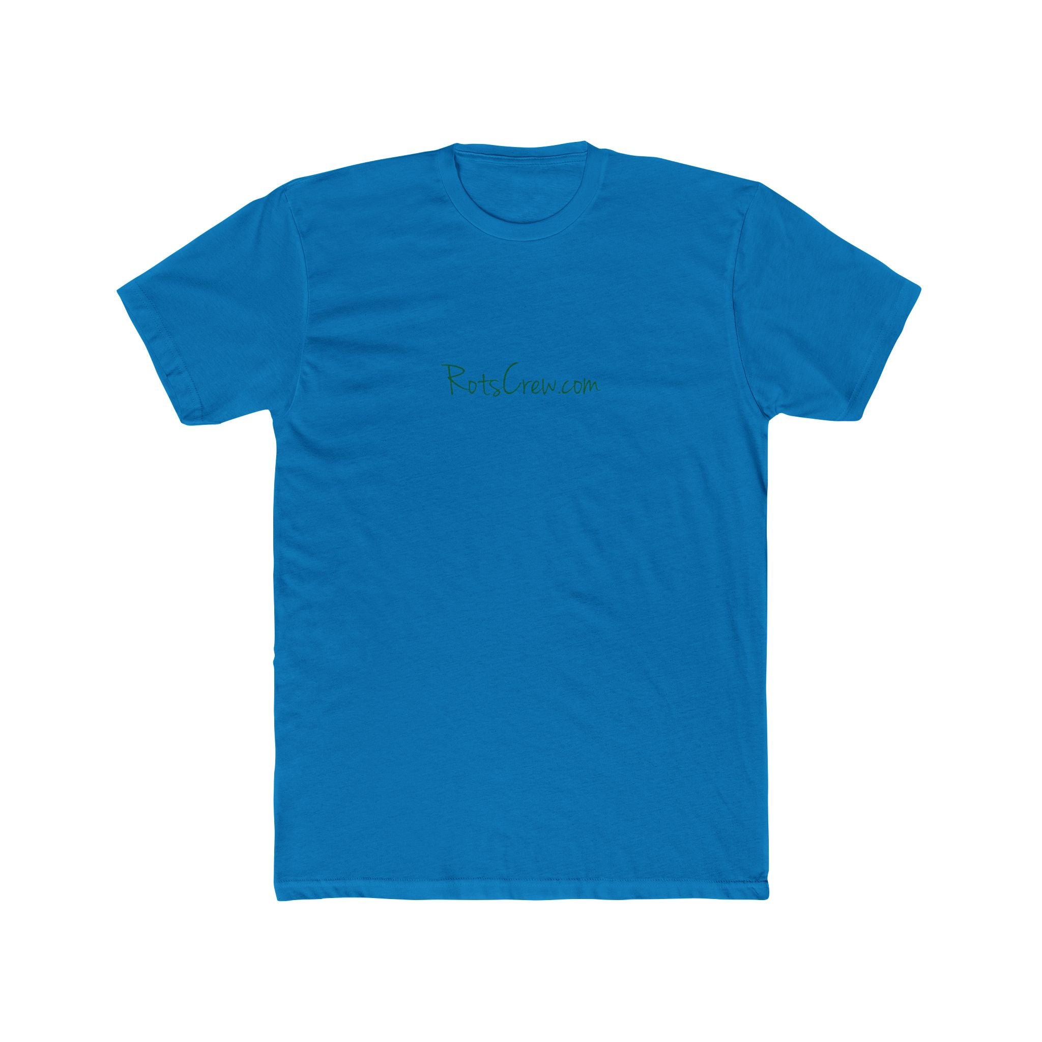 Rots Crew Green Logo Men's Cotton Crew Tee