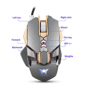 Combatwing CW30 PRO BLACK Cable Game Mouse