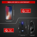 The Combatwing W-100 Rechargeable 2.4G Wireless Gaming Mouse