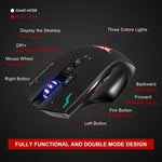 The Combatwing W-100 Rechargeable 2.4G Wireless Gaming Mouse